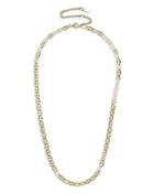 Baublebar 14k Gold Plated Mariner Link Collar Necklace, 16-19