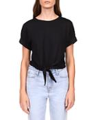 Sanctuary All Day Tie Front Tee