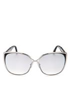 Jimmy Choo Matys Mirrored Square Sunglasses, 59mm