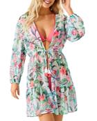 Tommy Bahama Tropi-calling Floral Print Swim Cover-up