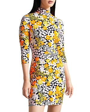 Ted Baker Delilah Bodycon Printed Mini Dress