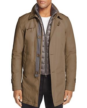 Herno Layered Down Trench Coat