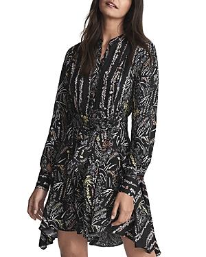 Reiss Lola Printed Dress