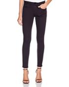 T By Alexander Wang Whip Skinny Jeans In Black