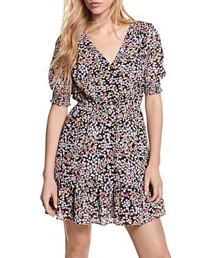 Michael Michael Kors Mod Garden Floral Print Mini Dress