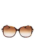 Salvatore Ferragamo Women's Square Sunglasses, 57mm
