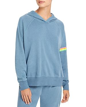 Sundry Arm Striped Hoodie