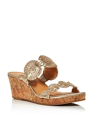 Jack Rogers Women's Lauren Mid Wedge Sandals