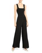 Theory Square-neck Jumpsuit