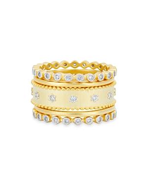 Freida Rothman Sparkling Petals Ring