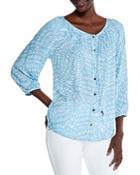 Nic+zoe In Stitches Top