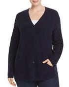 Eileen Fisher Plus Button-front Cardigan
