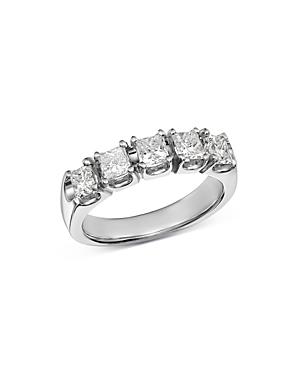 Bloomingdale's Diamond Square Band In 14k White Gold, 1.50 Ct. T.w - 100% Exclusive