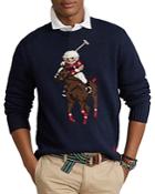 Polo Ralph Lauren Polo Bear Cotton Blend Regular Fit Crewneck Sweater
