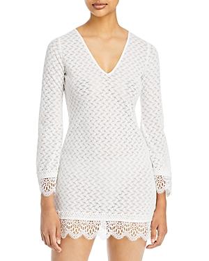 Waimari Tournesol Lace Trim Dress