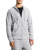 Theory Balena Waffle Knit Zip Hoodie