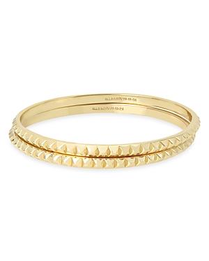 Allsaints Studded Bangle Bracelets, Set Of 2