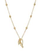 Temple St. Clair 18k Yellow Gold Double Wing Diamond Charm Necklace, 18 - 100% Exclusive