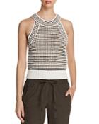Kenneth Cole Cropped Sweater Tank