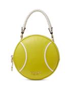 Kate Spade New York Double Tennis Ball Small Leather Crossbody