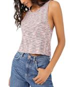 Free People Best Of Us Lace-up Back Top