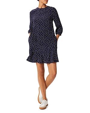 Hobbs London Prim Dot Print Dress