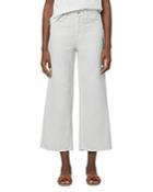 Hudson Rosie High Rise Ankle Wide Leg Jeans In Soft Grey