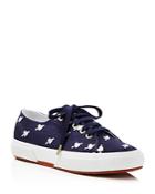Superga Jennifer Meyer Collection Linembrw Hearts Lace Up Sneakers