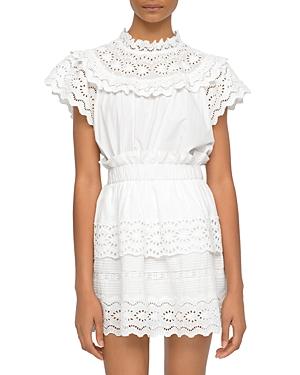 Sea Georgina Flutter Top