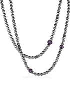 David Yurman Necklace With Hematine And Amethyst