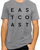 Kid Dangerous East Coast Premium Heathered Graphic Tee