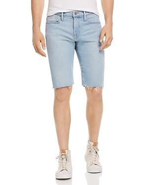 Frame L'homme Denim Cutoff Shorts