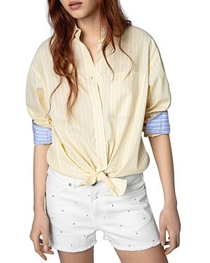 Zadig & Voltaire Tais Striped Shirt