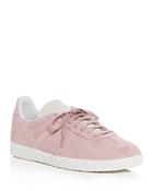 Adidas Women's Gazelle Stitch And Turn Suede Lace Up Sneakers