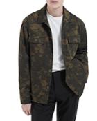 The Kooples Flower Garden Button Front Jacket