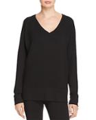 Donna Karan New York V-neck Sweatshirt