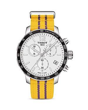 Tissot Los Angeles Lakers Quickster Stainless Steel Chronograph, 42mm