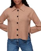 Whistles Button Up Collar Jacket