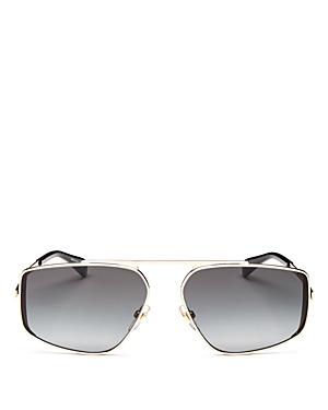 Givenchy Men's Brow Bar Aviator Sunglasses, 58mm