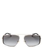 Givenchy Men's Brow Bar Aviator Sunglasses, 58mm