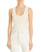 Lini Darlene Pointelle Tank - 100% Exclusive