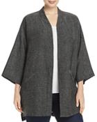 Eileen Fisher Plus Woven Kimono Jacket