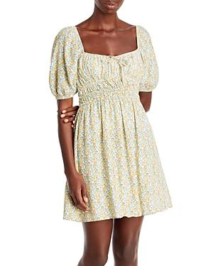 Faithfull The Brand Sylvie Puff Sleeve Dress