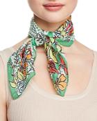 Echo Coastal Floral Print Bandana Scarf