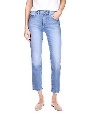Dl1961 Patti High Rise Straight Leg Jeans In Reef