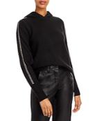 Aqua Embellished Knit Hoodie - 100% Exclusive