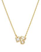 Suzanne Kalan 18k Yellow Gold Diamond Jumble Pendant Necklace, 18l