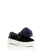 Rebecca Minkoff Sloane Pom Pom Slip On Sneakers