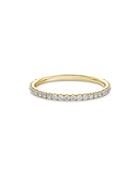 De Beers Forevermark 18k Yellow Gold Diamond Pave Band