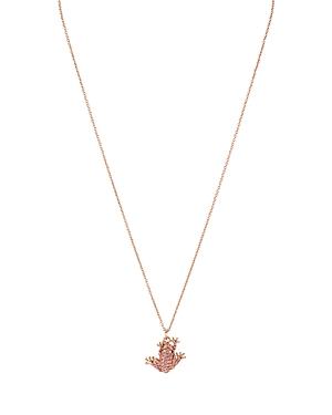 Kate Spade New York Frog Pendant Necklace, 17